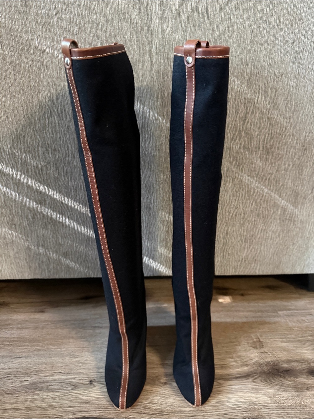 Christian Louboutin Suede - Stripe. Women’s Boots